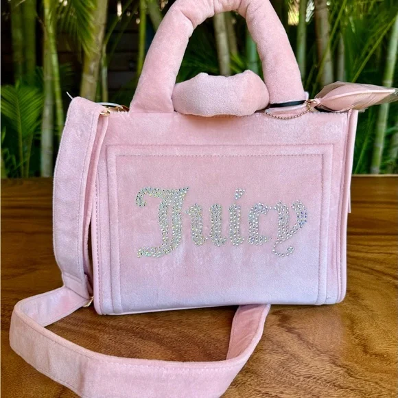 Juicy Couture Big Spender Mini Tote Pink Diamond - Picture 5 of 11